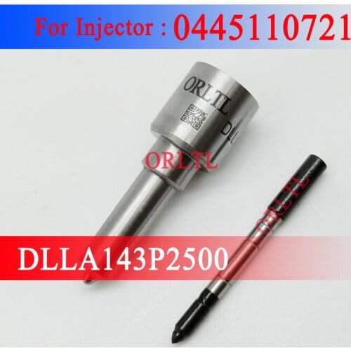 DLLA143P2500 0 433 172 037 Diesel common rail injector nozzle DLLA 143 P 2500 genuine fuel injecor nozzle P2500 for