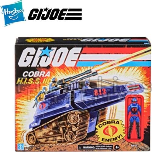 1/18 Hasbro G.I.JOE Action Figure Vehicle For 3.75 Soldier Cobra HISS III Anime Movie TV Model For Gift Free Shipping