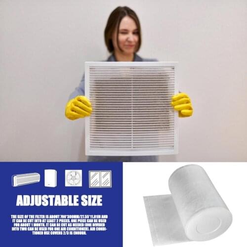 10PCS 70X30cm Air Filter Element Filter Cotton Electrostatic Cotton Adjustable Filter Smoke Pollen PM2.5 For Xiaomi Air Purifier