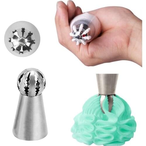 Pastry Nozzles Flower Icing Piping Nozzle Cream Cake Cupcake Tips Cake Decorating Tools Pastry Baking Accessories