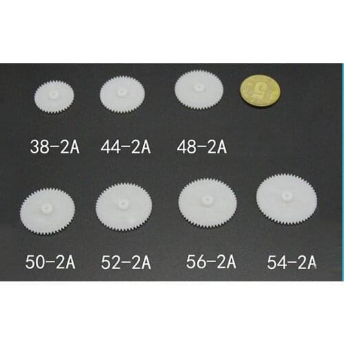 Model Toys Plastic Gear Crown Teeth Right Angle Steering Drive Differential 0.5 Modulus Double Gearbox Gears Special Offer 2021