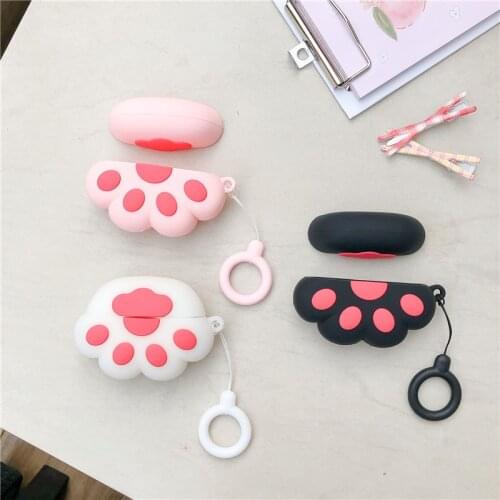 3D Cute Cartoon Earphone Case For Huawei FreeBuds Pro Cases Wireless Bluetooth Soft Silicone Cover For Freebuds pro Funda