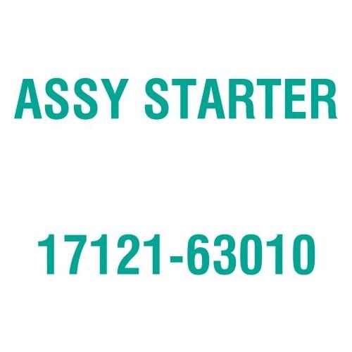 For Kubota 17121-63010 ASSY STARTER