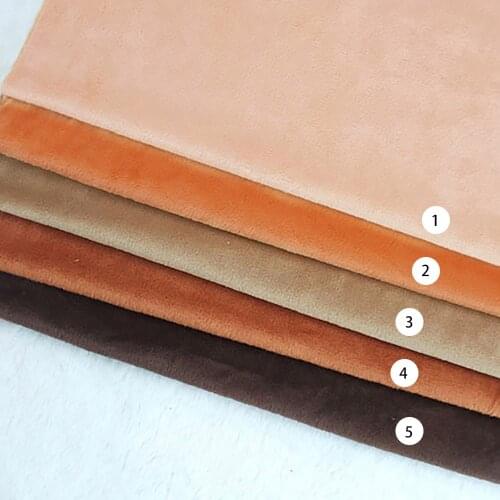 50x50cm Doll Cloth Fabric 5 Colors Soft Plush Patchwork Fabrics Doll Handmade Accessories DIY