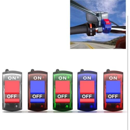 12V Universal ATV Bmotorcycle Button Plastic Modification Accessories Brake Light Switch Nondestructive Installation