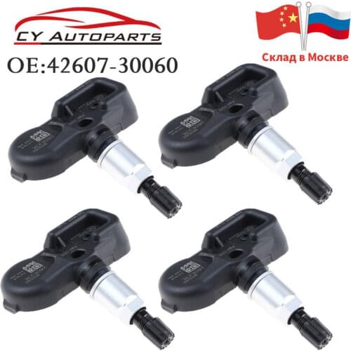 4PCS New Tire Pressure Monitor Sensor TPMS For Toyota Camry Corolla Prius 42607-30060 4260730060 42607-06020 4260706020 PMV-C010
