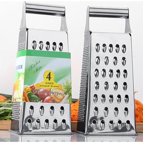 4 Sides Multifunction Stainless Steel Garlic Chopper Potato Vegetable Slicer Kitchen Dining Bar Kitchen Tools Gadgets