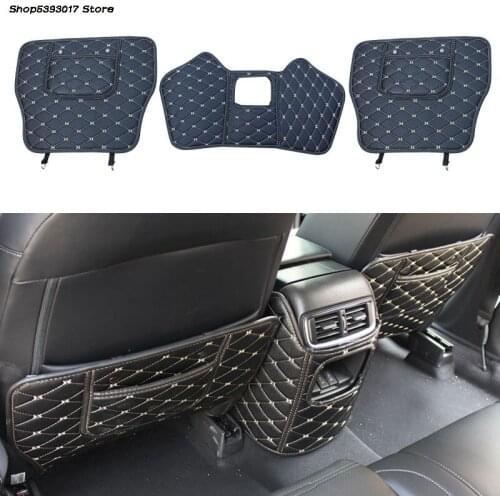 Car Seat Back Anti-kick Mat Anti-Dirty Protector Cover Waterproof Pads For Honda CRV CR-V 2017 2018 2019 2020