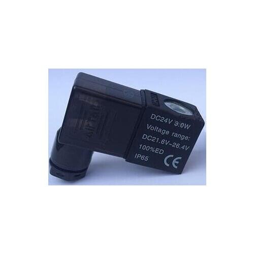 FREE SHIPPING DC 24V 3W Pneumatic Control Air Solenoid Valve Coil 1pc