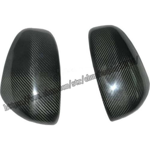 For Nissan 370z high quality Real carbon fiber Look Side Door Mirror Cover 2pcs