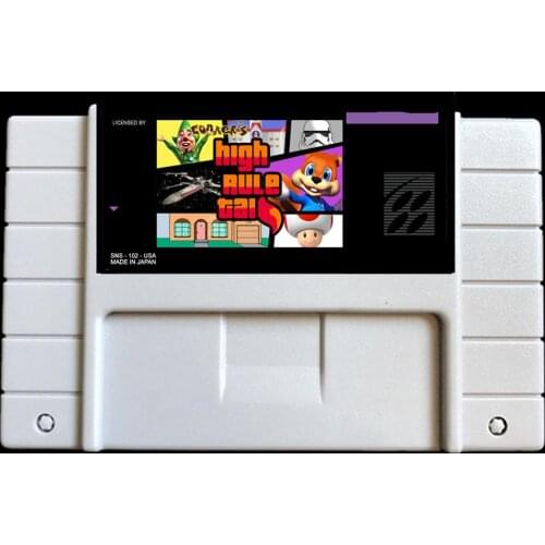 Conkers High Rule Tail USA- NTSC version 46 pins games card for Retro Video games Console