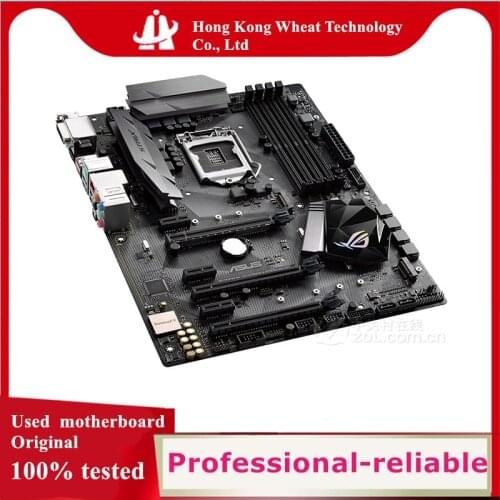 For ASUS ROG STRIX Z270H GAMING Motherboard Socket LGA 1151 DDR4 M.2 nvme ssd For Intel Z270 Original Desktop Used Mainboard