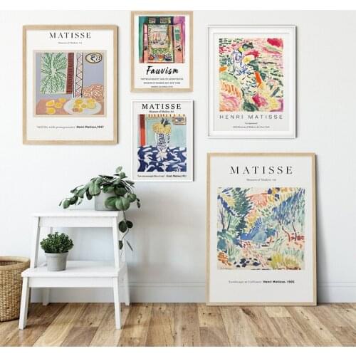 Modern Retro Posters and Prints Abstract Landscape Wall Art Canvas Painting Living Room Bedroom Home Wall Decoration Cuadros