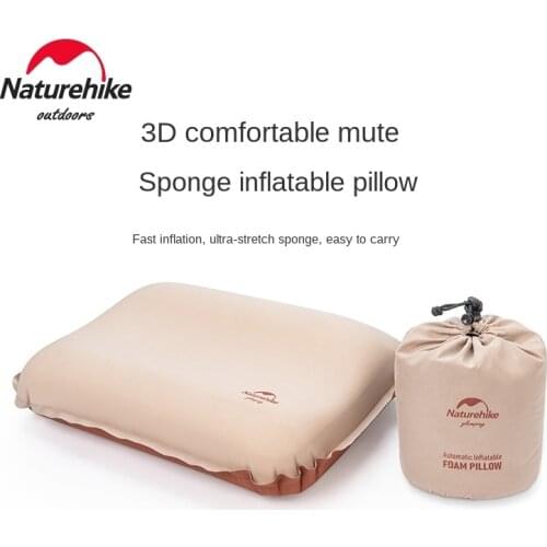 Naturehike travel outdoor ultra light sponge pillow portable lunch sofa car neck pillow