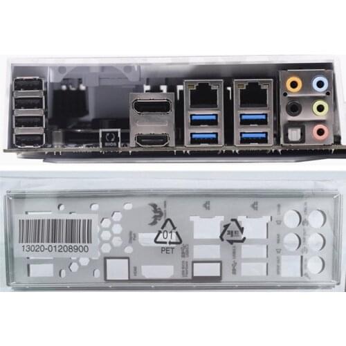 New I/O shield back plate of motherboard for SABERTOOTH Z97 MARK S just shield backplate Free shipping