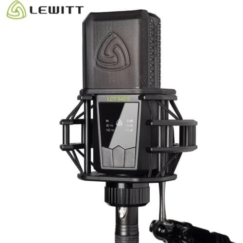 LEWITT LCT 540 S cutting-edge microphone for ultra-detailed sound images rediscover sound experience all details