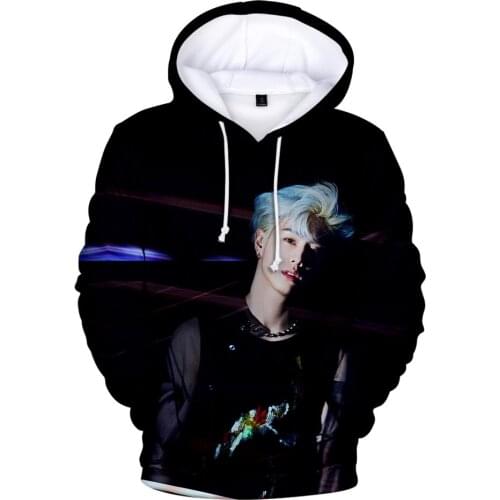 2020 New Korea GOT7 3D Hoodies Men/Women Autumn Casual Harajuku Fashion Sweatshirts 3D Print Korea GOT7 Mens Hoodie Tops