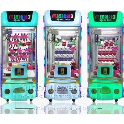 16pcs Wholesale Price Coin Token Operated Doll Toys Cranes Claw Arcade Game Machine In Games Center