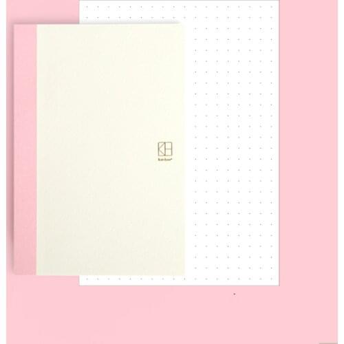 Thick Ftted Paper Book Dotted Notebook 256P Suit For Standard A5 Journal Cover