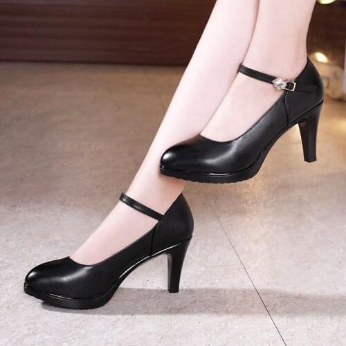 Plus Size 32-43 Stilettos Platform Shoes Women Pumps 2021 Spring Fall High Heels Shoes Red White Wedding Shoes Ladies