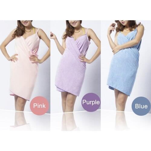 Women Bath Bathrobe Towel Home Textile Wearable Towel Lady Robe Dress Quick Drying Beach Spa Magical Nightwear Pajamas Sleeping