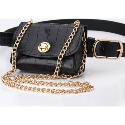 2021 Fashion Belt Bags Vintage Waist Belt Bags Phone Pocket PU Leather Waist Pouch Vintage Lady Fanny Pack for Wholesale