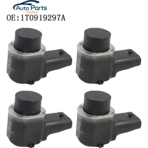 4 PCS New Car Park Backup Sensor For V W Passat 08-11 Golf mk6 Tiguan Touran 1T0 919 297A 1T0919297A
