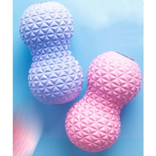 Peanut Roller Fitness Ball Double Lacrosse Ball Trigger Point Massage Ball Myofascial Release Deep Tissue Massager