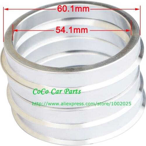 Free Shipping 4pcs/lot Wheel Hub Centric Rings OD=60.1mm ID=54.1mm Aluminum Wheel Hub Ring
