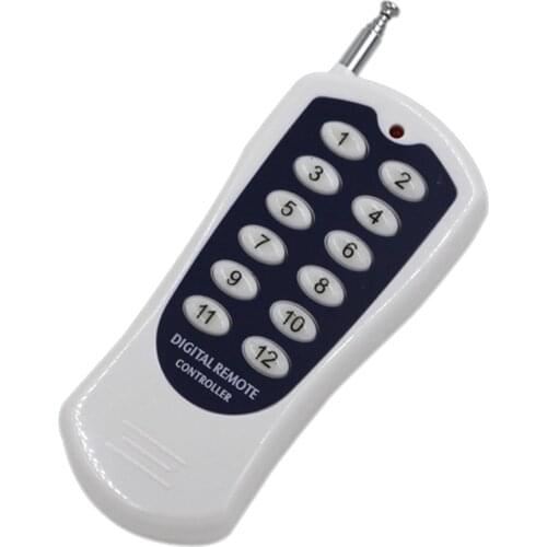 12 CH Channels 12CH RF Transmitter Wireless Remote Control ,315 / 433 MHz