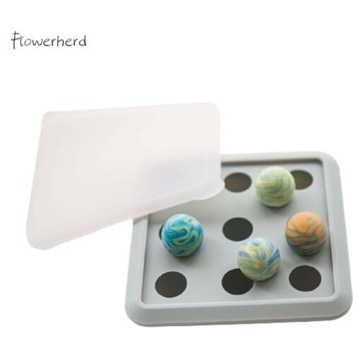 9-hole Large Ice Ball Silicone Mold Food Grade Fondant Mold Chocolate Mold DIY Handmade Soap Mold Soap Making Resin Mold