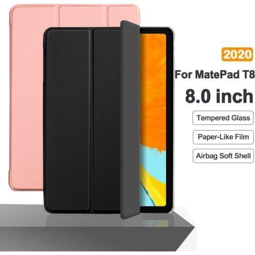 For Huawei MatePad T8 8.0'' 2020 Flip Tablet Case Stand Smart Cover Funda For matepad t8 8.0 Kobe2-L09 Kobe2-L03 Protective Capa