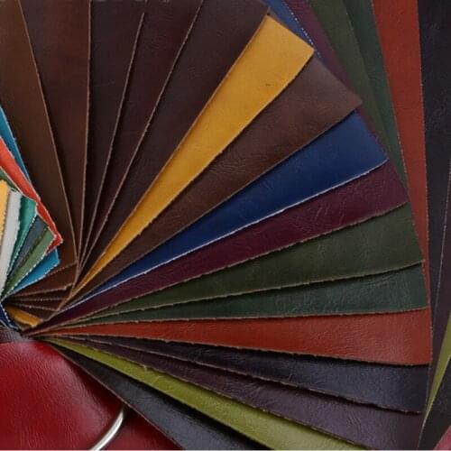 10 yards roll Semi-PU oil wax leather eco-friendly wear-resistant sofa deck decorative leather carving thick artificial leather