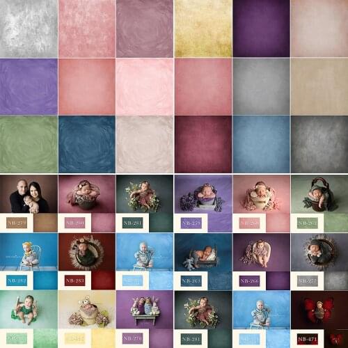 Newborn Baby Birthday Portrait Backdrop Studio Solid Color Abstract Background Pets Food Still Life Photocall Professional Props