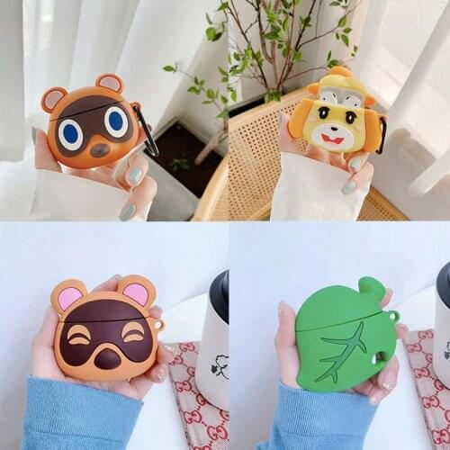 Hot Switch Game Animal Crossing New Horizons Cartoon Cases for Airpods 1/2/pro Cute Silicone Protection Earphone Case
