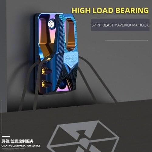 Sprit Beast Motorcycle Luggage Helmet Hook Offroad Hanger Holder for Yamaha Suzuki Honda Ducati Benelli Kawasaki Harley BMW KTM