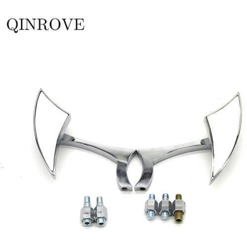 Motorcycle Accessories Rear View Mirror Universal Aluminum Mirror For Suzuki V-Strom 650 1050 GSR 600 750 Ducati Monster 696 600