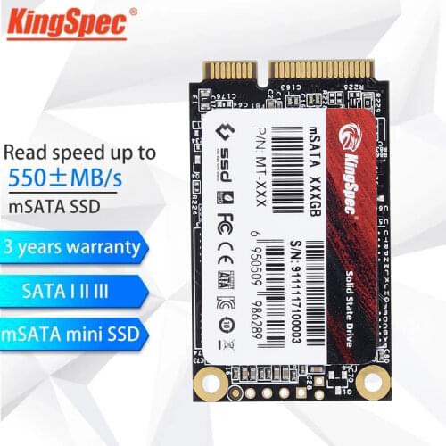 KingSpec mSATA SSD Solid State Disk SATA III 64gb 120gb 128gb 240gb 256gb 500gb 512gb 1tb ssd Hard Drive for laptop notebook