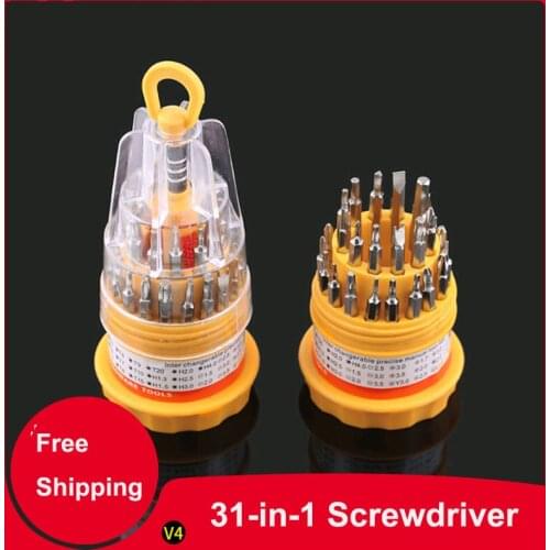 31-in-1 Screwdriver Set Multifunction Screwdriver Batch assembly Kit Magnetic Porfessional screw Repair Hardware Tool Set