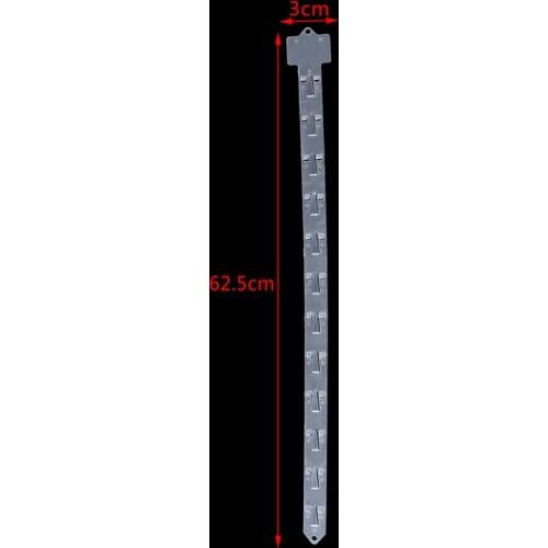 New 5Pcs Hanging Commodity Display Merchandise Clips Strips Supermarket Promotion