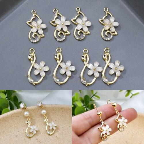 New arrived 30pcs/lot resin flowers cartoon cat goose shape alloy floating locket charms diy jewelry earring/garment accessory
