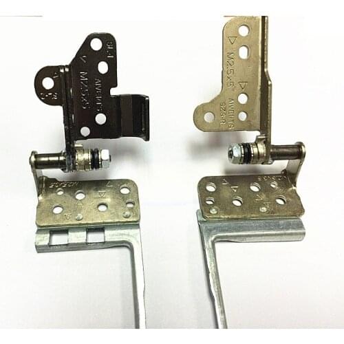 New LCD Screen Hinges set For Lenovo ThinkPad E450 E450C E455 laptop bracket Free Shipping