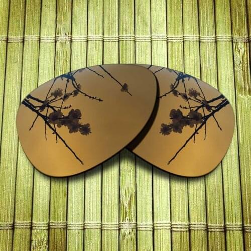 Polarized Replacement Lense For-Oakley Warden Sunglasses Frame True Color Mirrored Coating - Copper Color Options