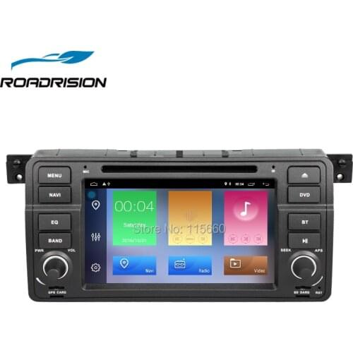 RoadRision 7inch Android 8.1 Car DVD Multimedia player for BMW E46/M3 with Canbus Wifi Bluetooth Auto Radio RDS GPS Navigation