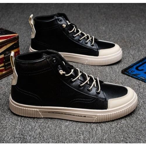 Autumn Fashion Men Vulcanize Shoes 2021 Arrival Comfy Breathable Male Sneakers Non-slip Wear Resitant Boy Light Running Shoes