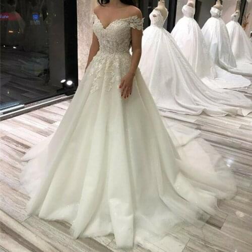 Wedding Dress Boho Off the Shoulder Simple Vestidos De Noiva 2021 Bridal Gowns For Women Plus Size robe de mariée