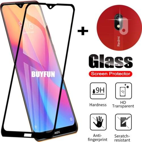 1-2PCS Premium Tempered Glass For Xiaomi Redmi 8a Screen Protection on for Xiaomi Redmi8 a HD Protective Glass