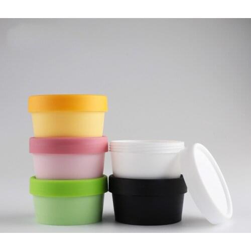 200g Multicolor Straight Barrel Mask Cream Bottle LUSH Bottle 10pcs/lot