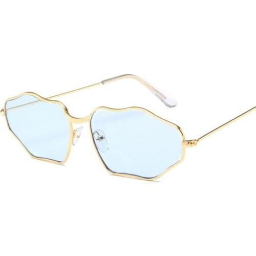 2021 Retro Sunglasses Women Brand Designer Fashion Rimless Gradient Sun Glasses Shades Cutting Lens Ladies Frameless Eyeglasses