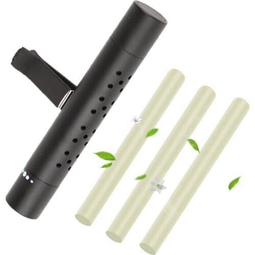 Vehicle Perfume Car Exhaust Vent Long Lasting Fragrant Car Solid Balsam Aromatherapy Decoration Easy Installation Air Freshener